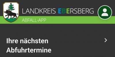Neue Abfall-App für den Landkreis Ebersberg